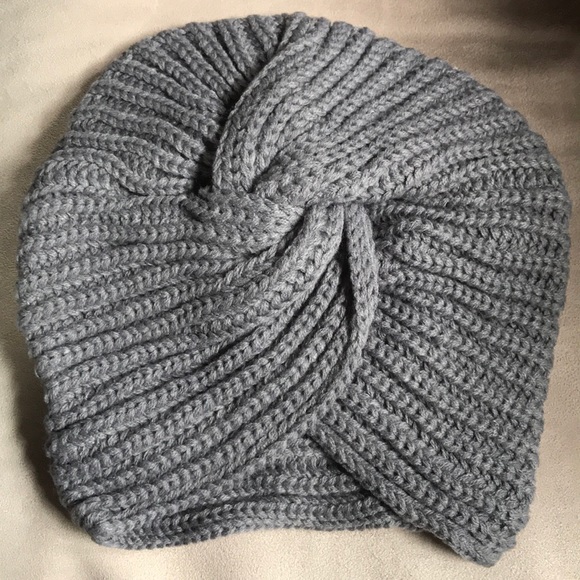 New! Wool Blend Turban Hat - Picture 6 of 8